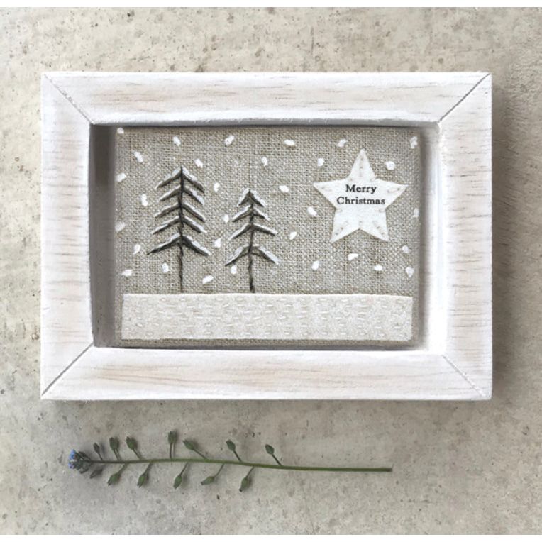 Embroidered Picture - Merry Christmas