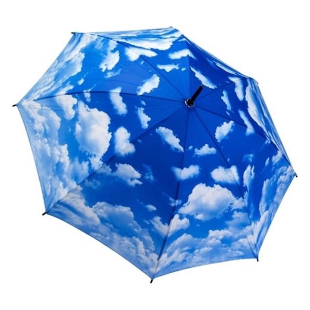 Cloud Themed Automatic open/close Folding Umbrella
