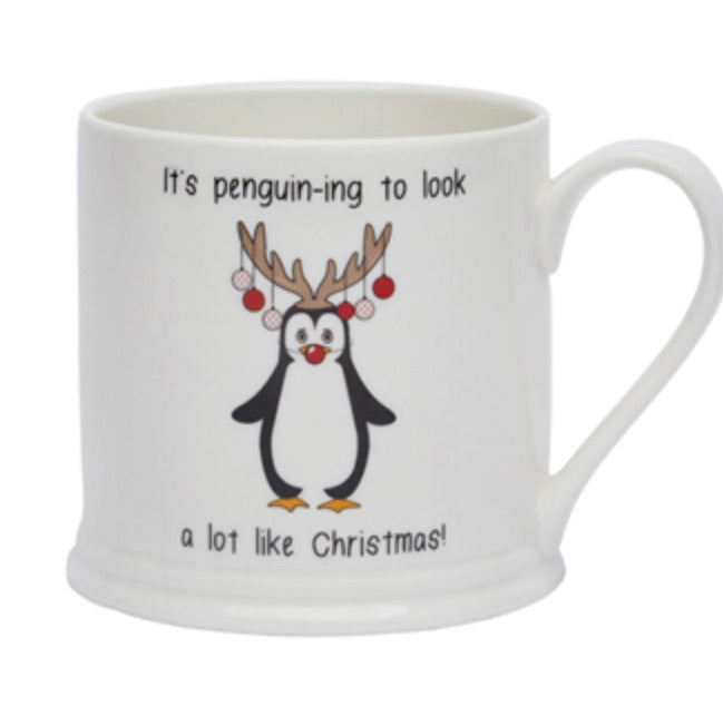 Penguin Christmas Mug