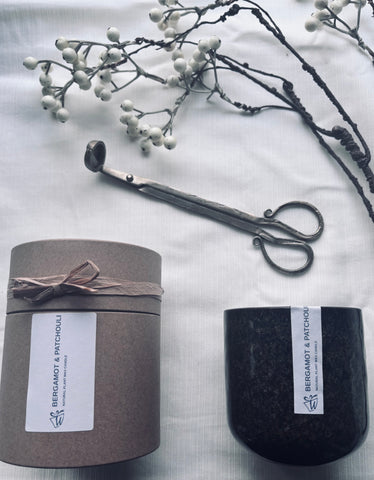 Ceramic Jar Candle - Bergamot & Patchouli