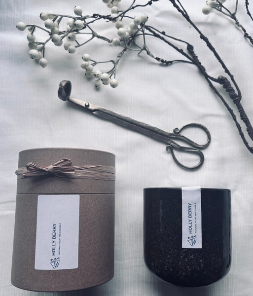 Ceramic Jar Candle - Holly Berry