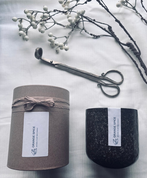 Ceramic Jar Candle - Orange Spice