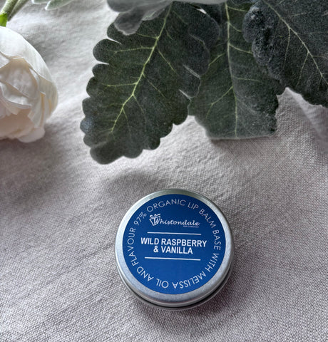 Whistondale Organic Lip Balm - Wild Raspberry & Vanilla