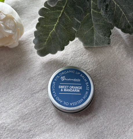 Whistondale Organic Lip Balm -Sweet Orange & Mandarin