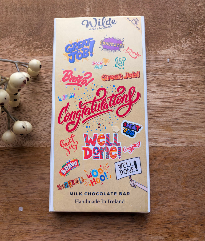 Congratulations, Well Done Chocolate Bar