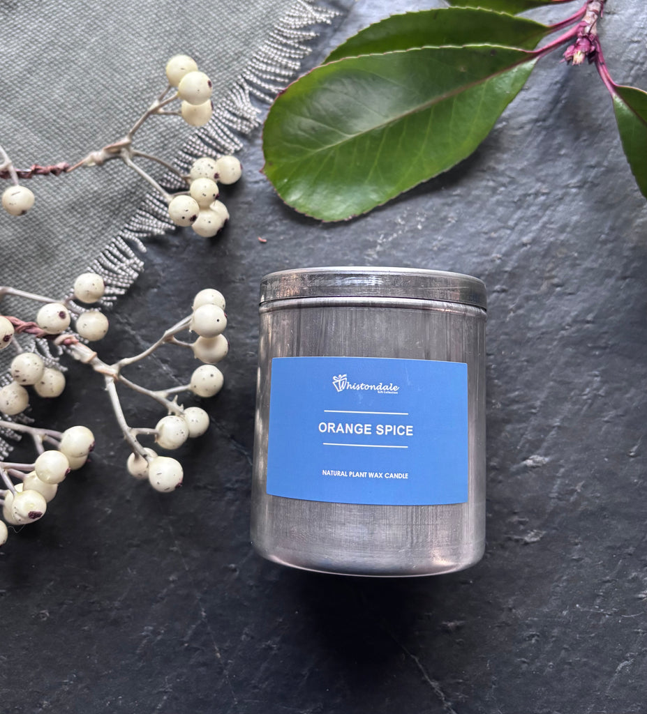 Aluminium Candle Tin - Orange Spice