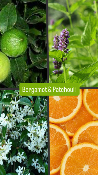 Ceramic Jar Candle - Bergamot & Patchouli