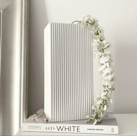 Blake White Ceramic Vase