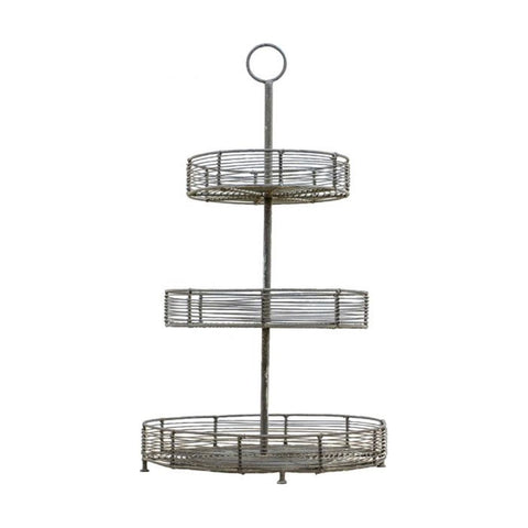 Anthracite Grey Wire Cake Stand