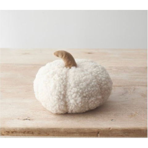 White Sherpa Pumpkin - 15cm