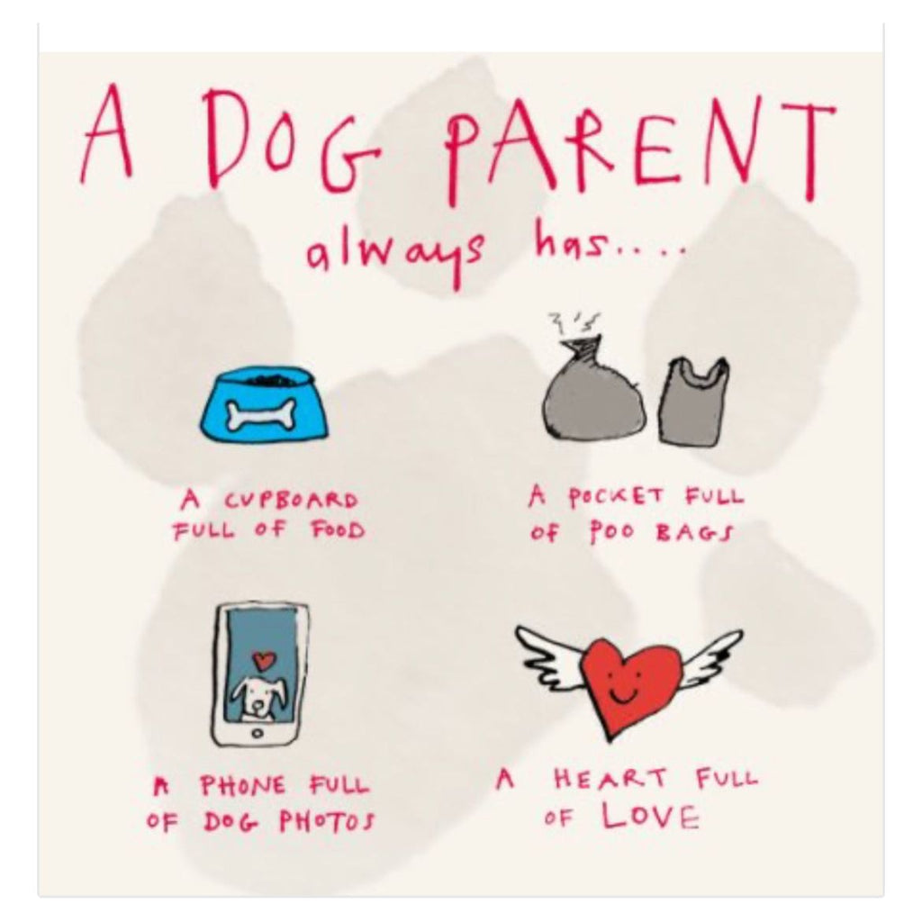 A Dog Parent Greetings Card