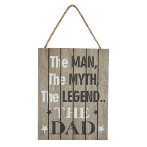 Dad the Legend Wooden Sign