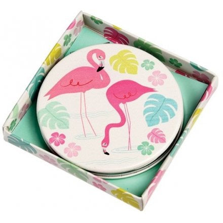 Flamingo Compact Mirror