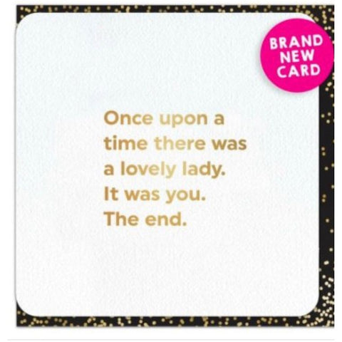 Once Upon a Time Greetings Card