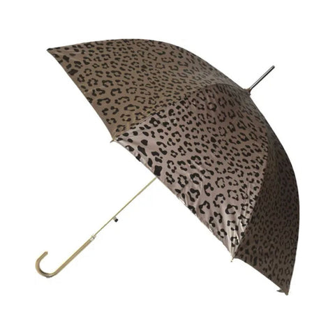 Metallic Gold Animal Print Umbrella