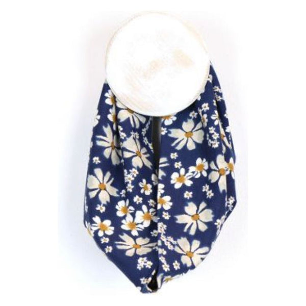 Multi-way Jersey Snood - Navy Floral