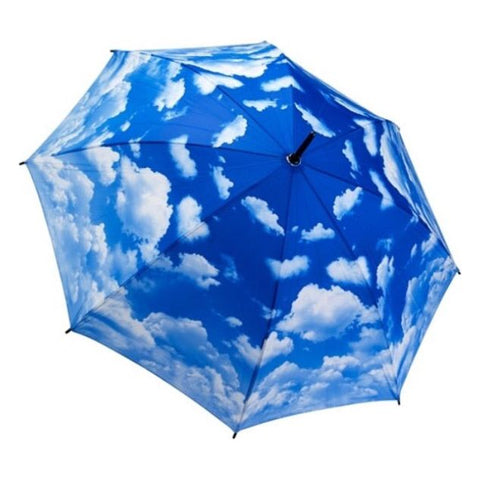 Cloud Themed Automatic open/close Folding Umbrella