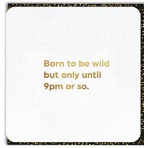 Born to be Wild Greetings Card
