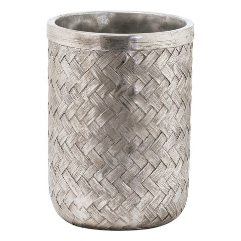 Aspen Woven Effect Large Vase