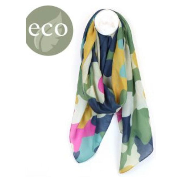 Recycled Khaki Mix Scarf